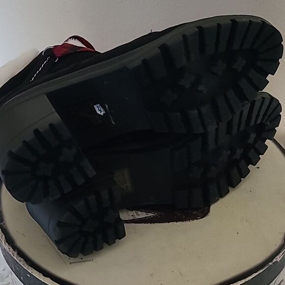 Jellypop Black Lace Front Boots - Picture 8 of 12